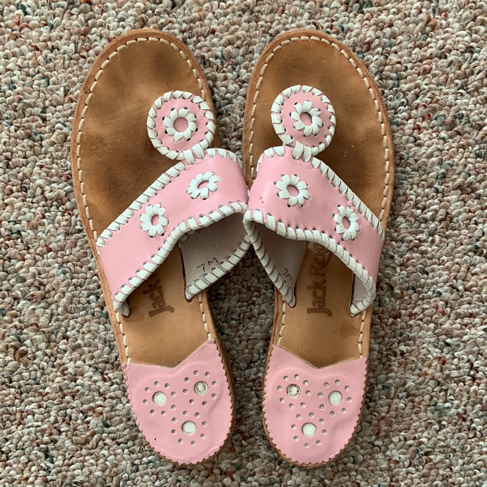 Pink jack Rogers